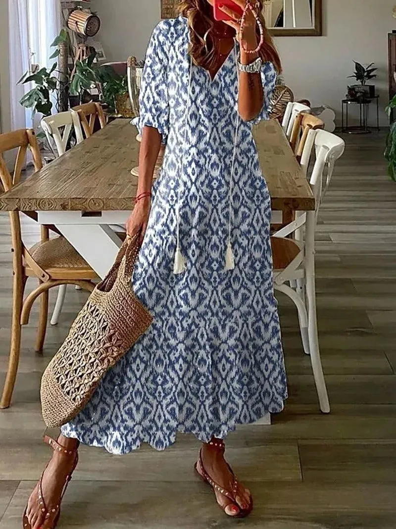 Fedora® | Long Bohemian Dress