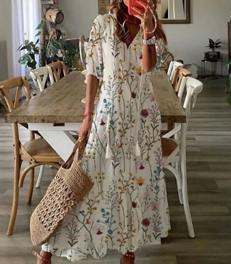 Fedora® | Long Bohemian Dress