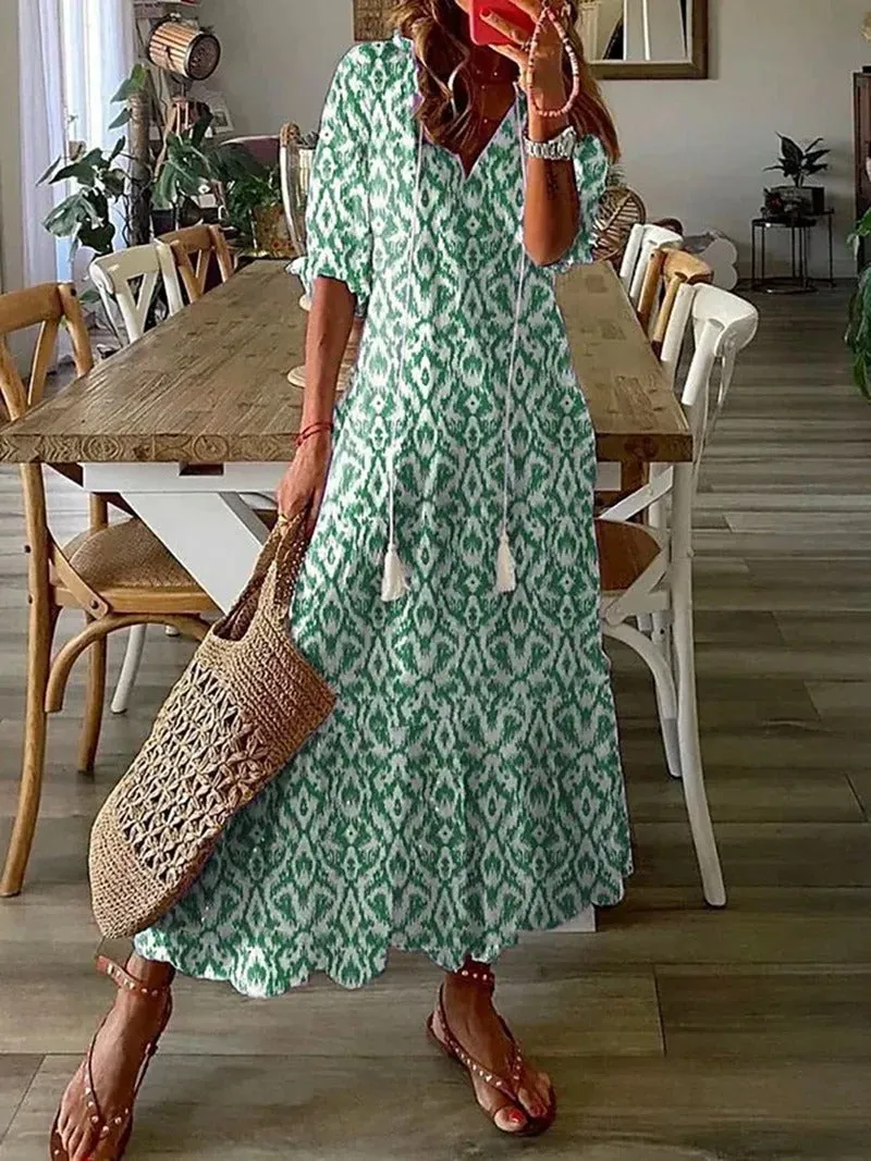 Fedora® | Long Bohemian Dress