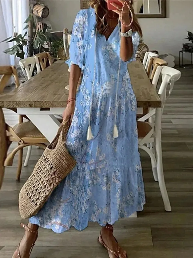 Fedora® | Long Bohemian Dress