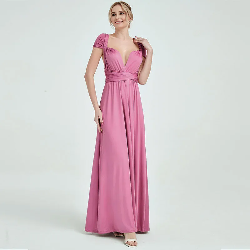 [Final Flaw Sale] Infinity Wrap Bridesmaid Dress Convertible Gown