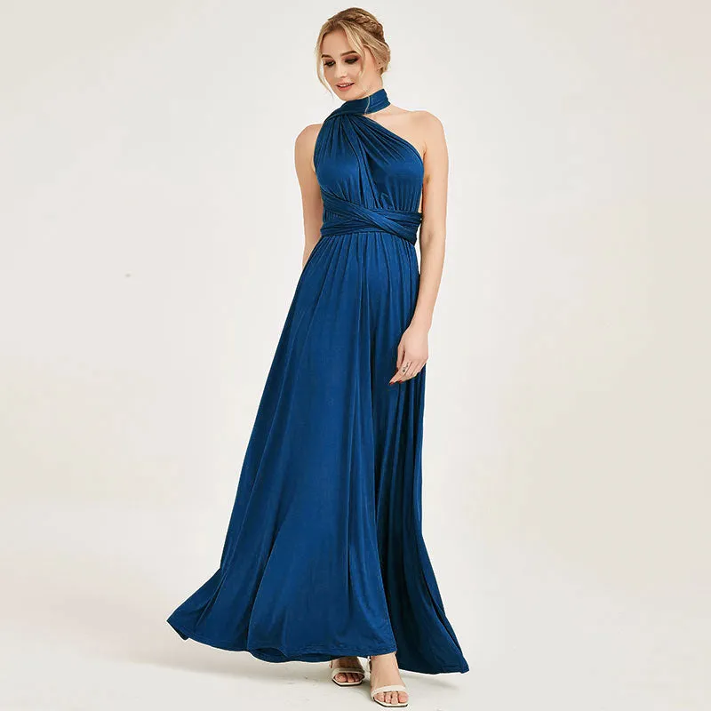 [Final Flaw Sale] Infinity Wrap Bridesmaid Dress Convertible Gown