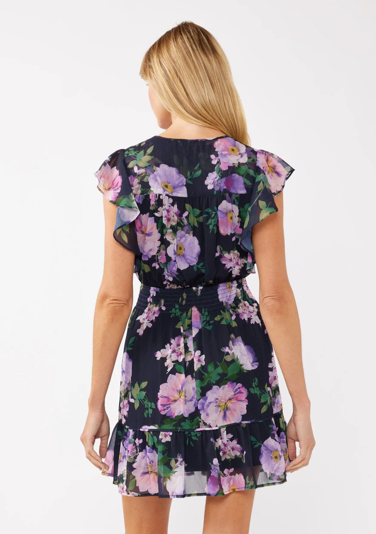Flourish in Florals Mini Dress