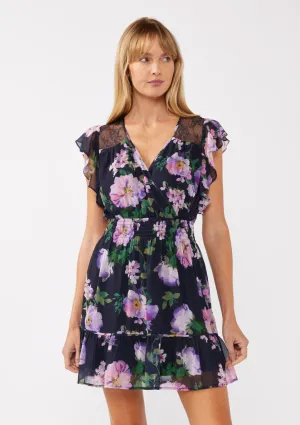 Flourish in Florals Mini Dress
