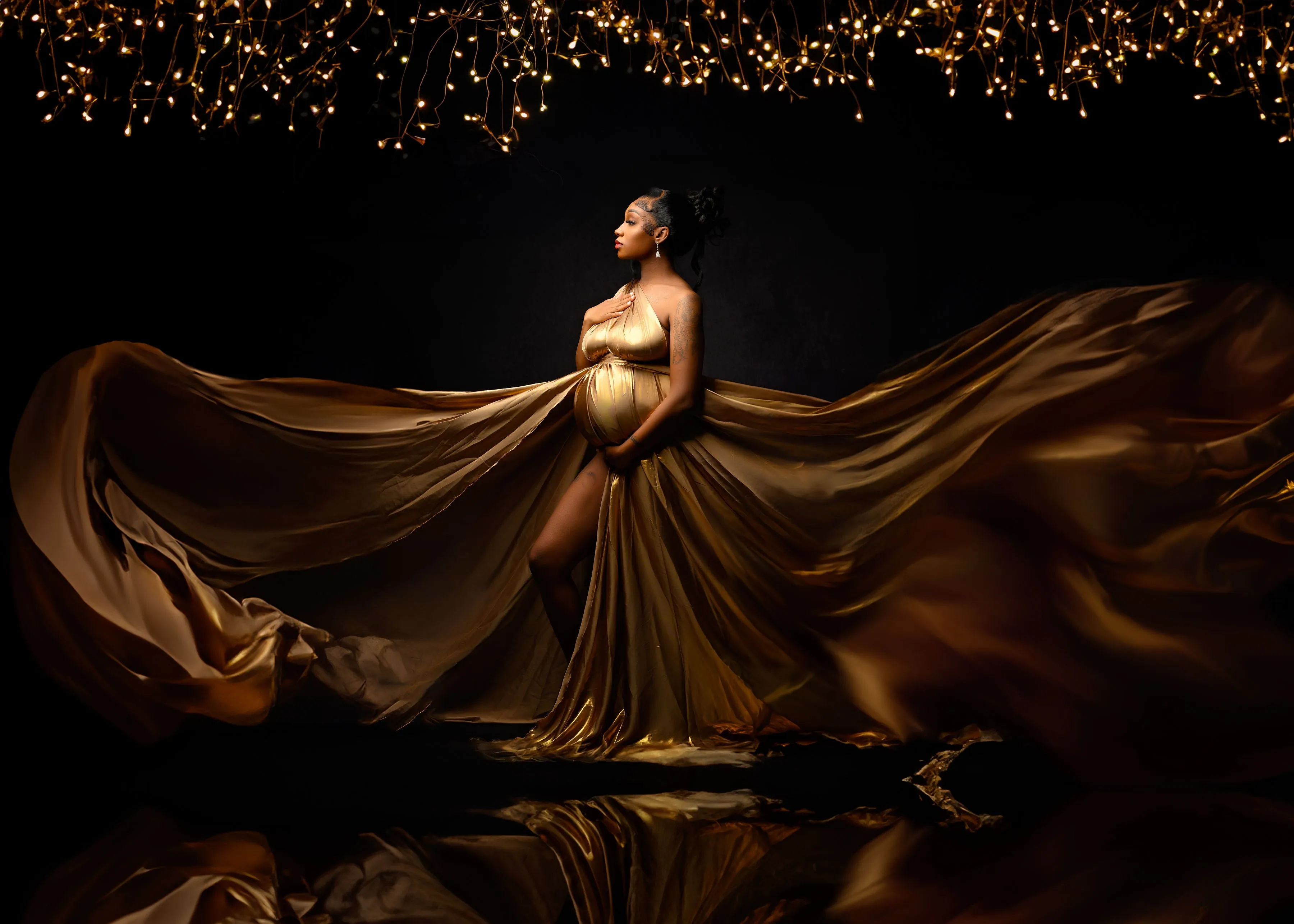 Foil Gown