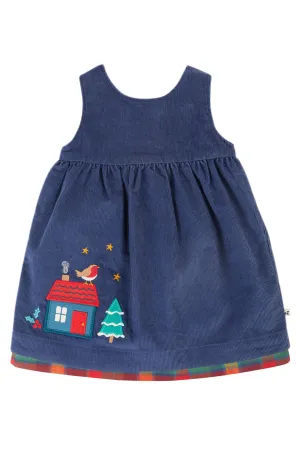 Frugi Baby Girls Inara Cord Reversible Dress