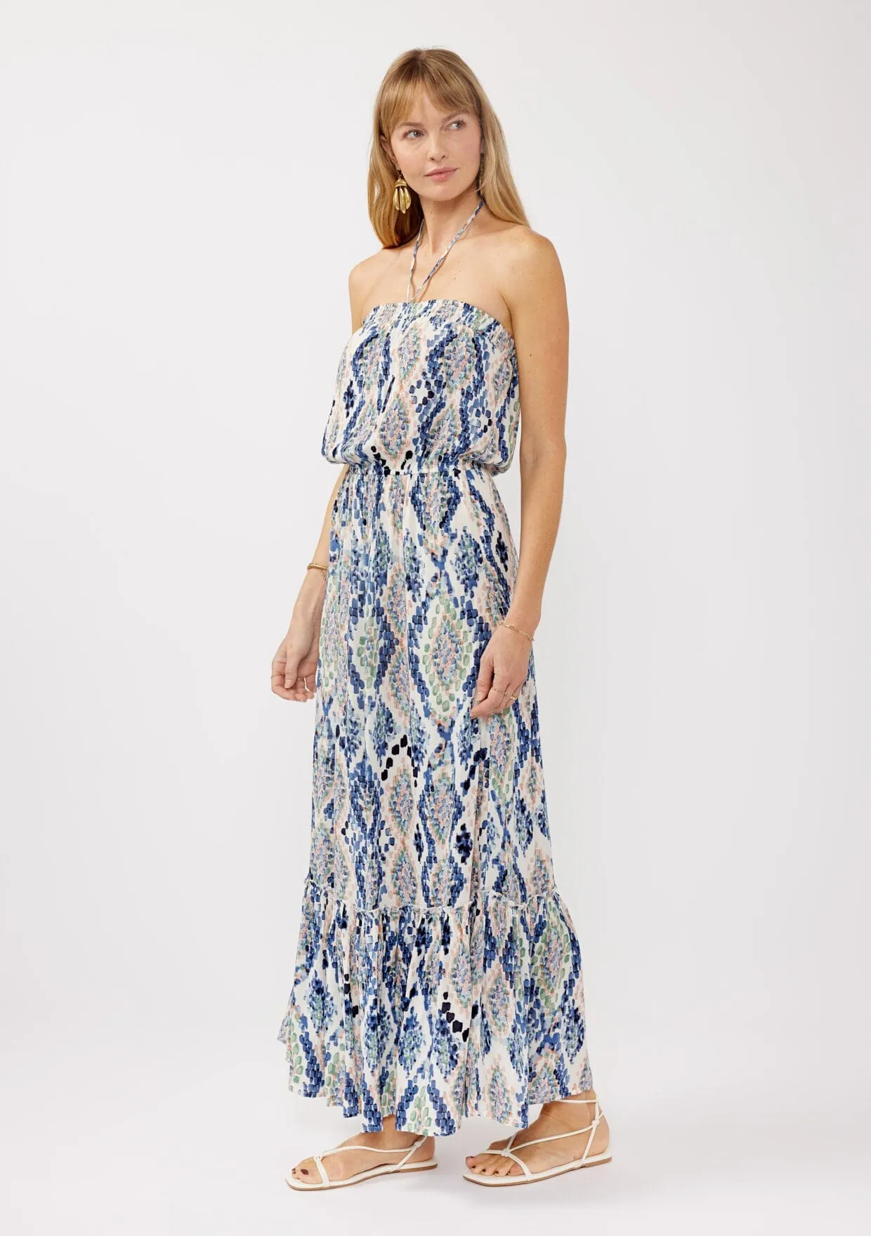 Great Escape Halter Maxi Dress