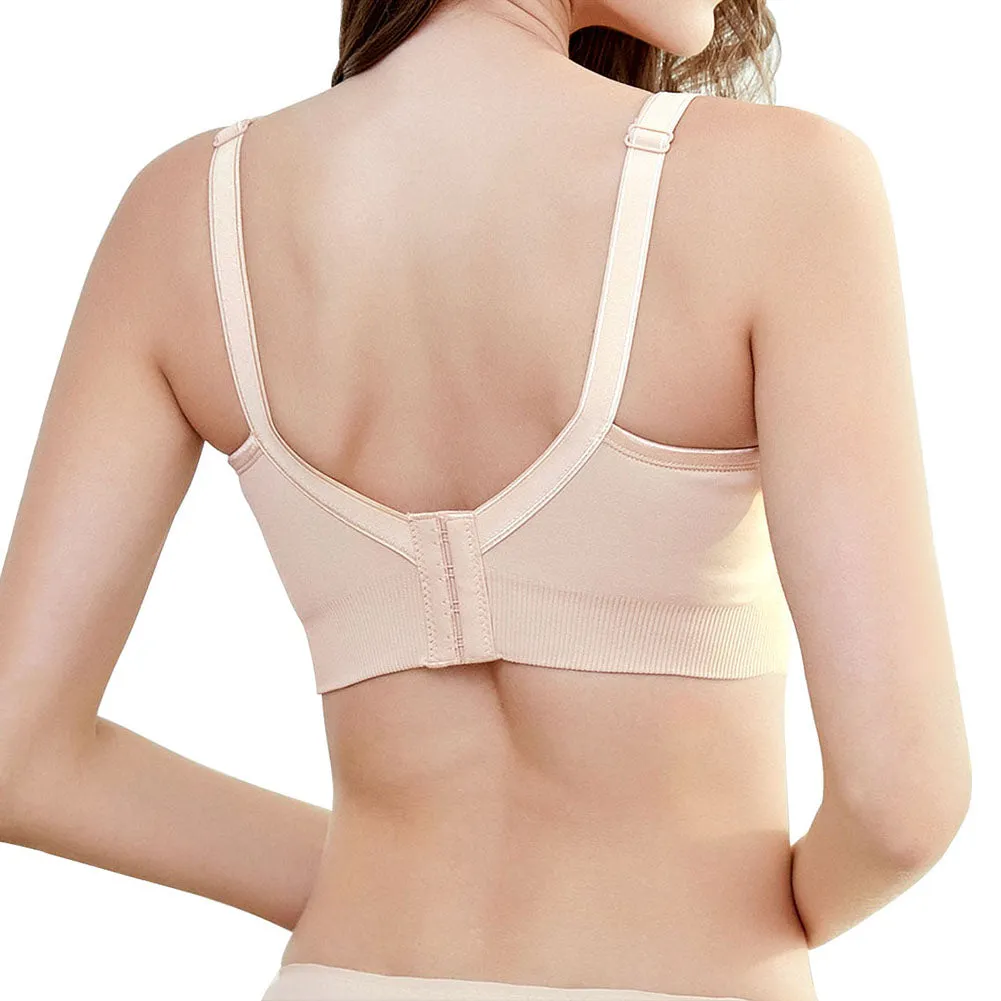 Harence Womens Nursing Bra Breastfeeding Maternity Bra Comfortable Pregnant Sleep Bralette Pack of 3
