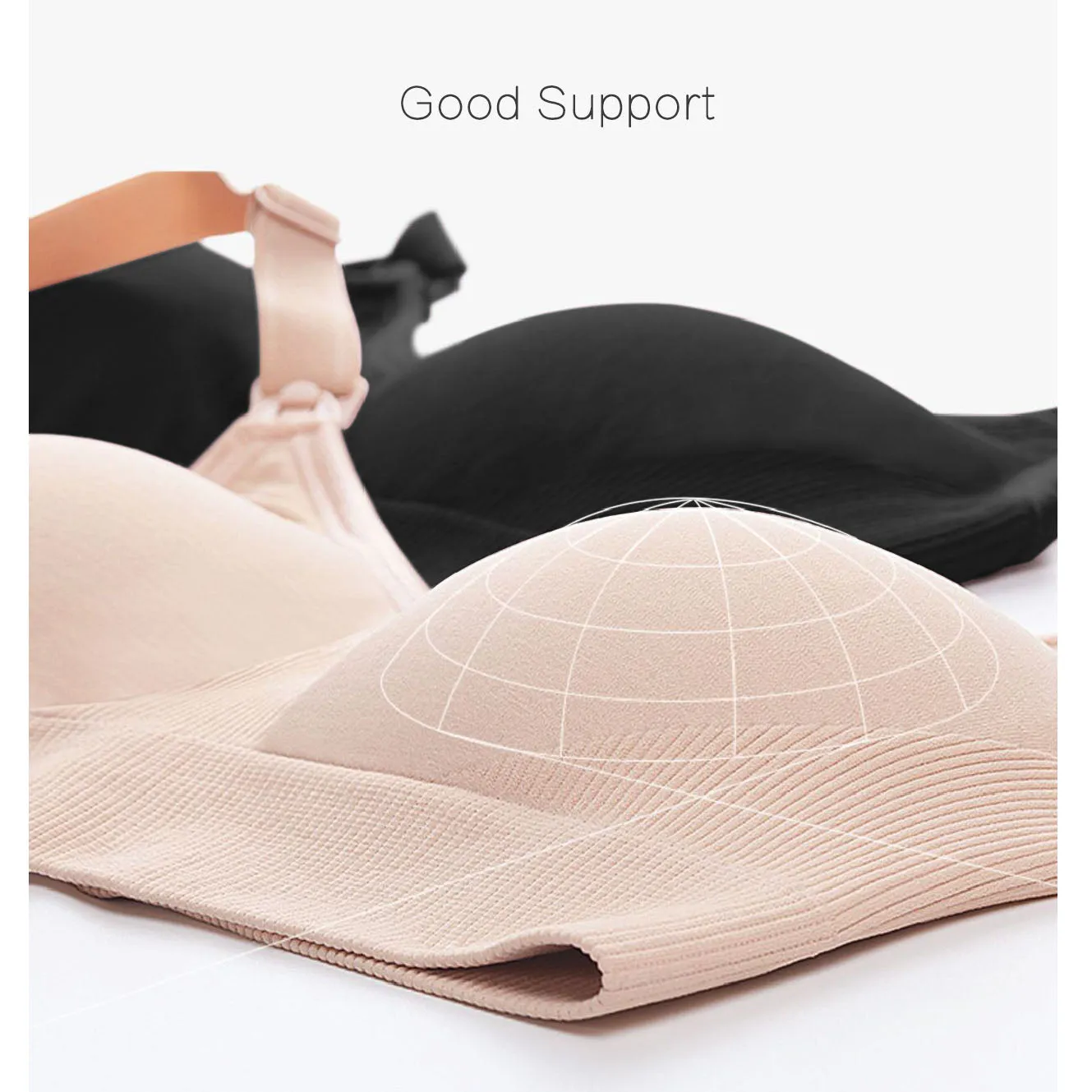 Harence Womens Nursing Bra Breastfeeding Maternity Bra Comfortable Pregnant Sleep Bralette Pack of 3