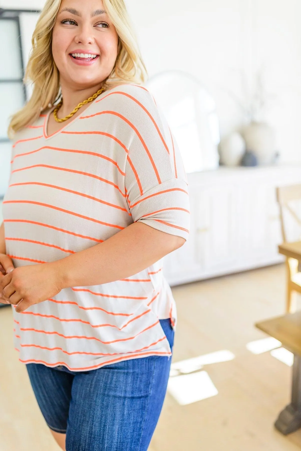 Hazel Blues® |  Little Pick Me Up Striped Top