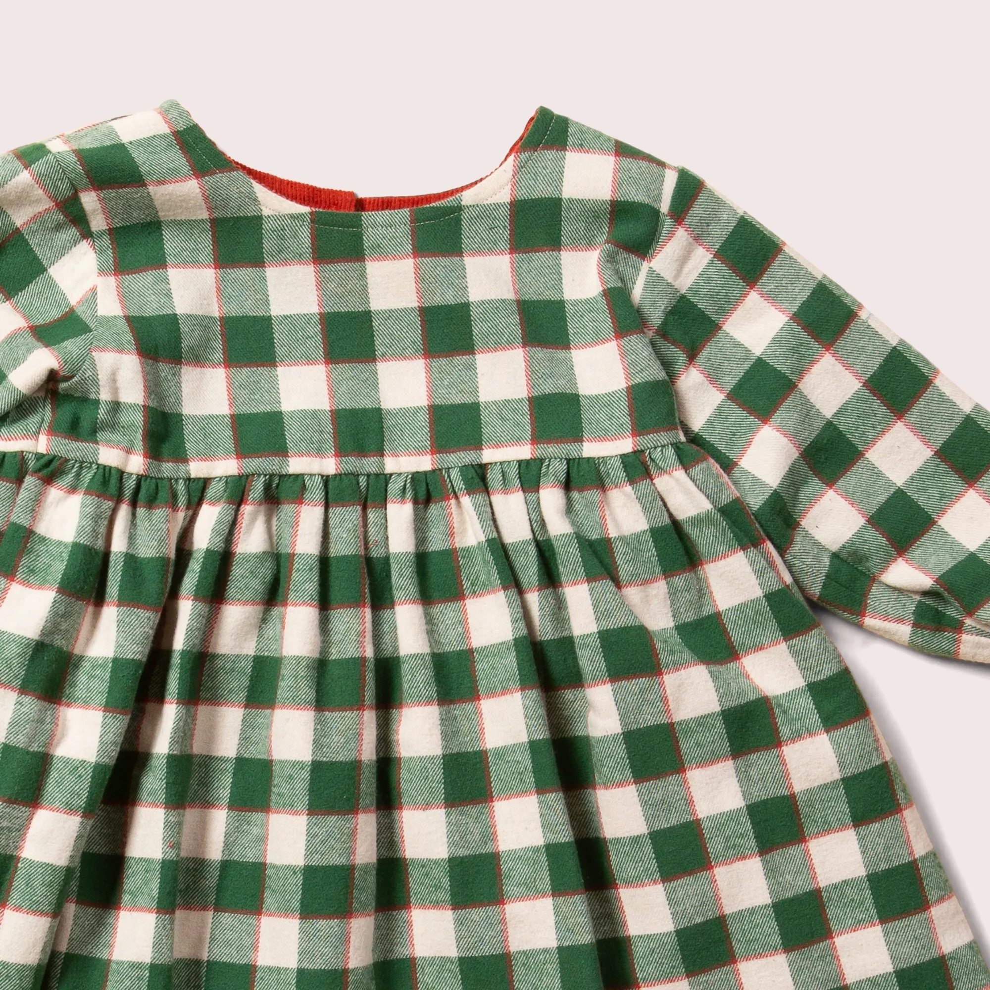 Hazelnut Reversible Corduroy Pocket Dress