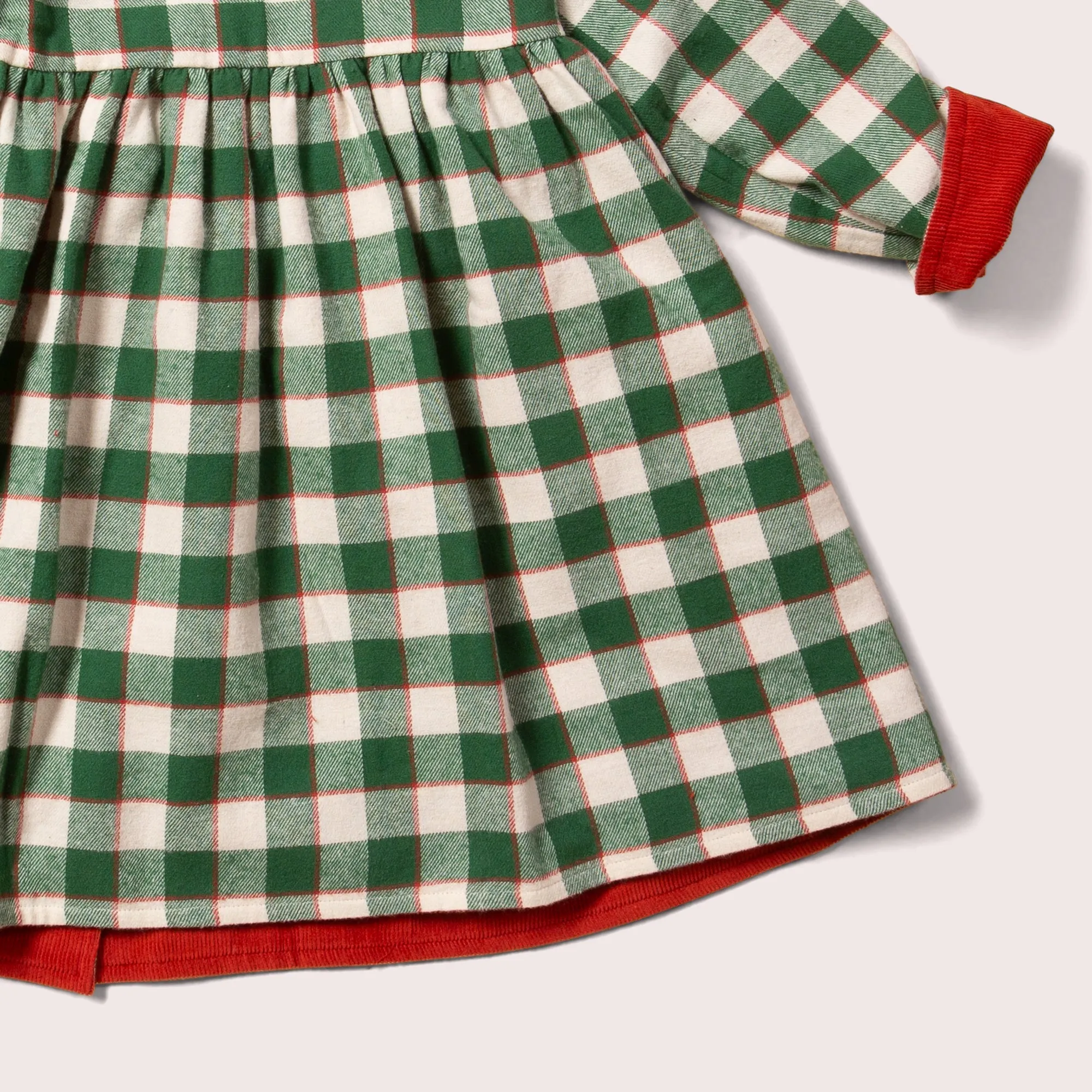 Hazelnut Reversible Corduroy Pocket Dress