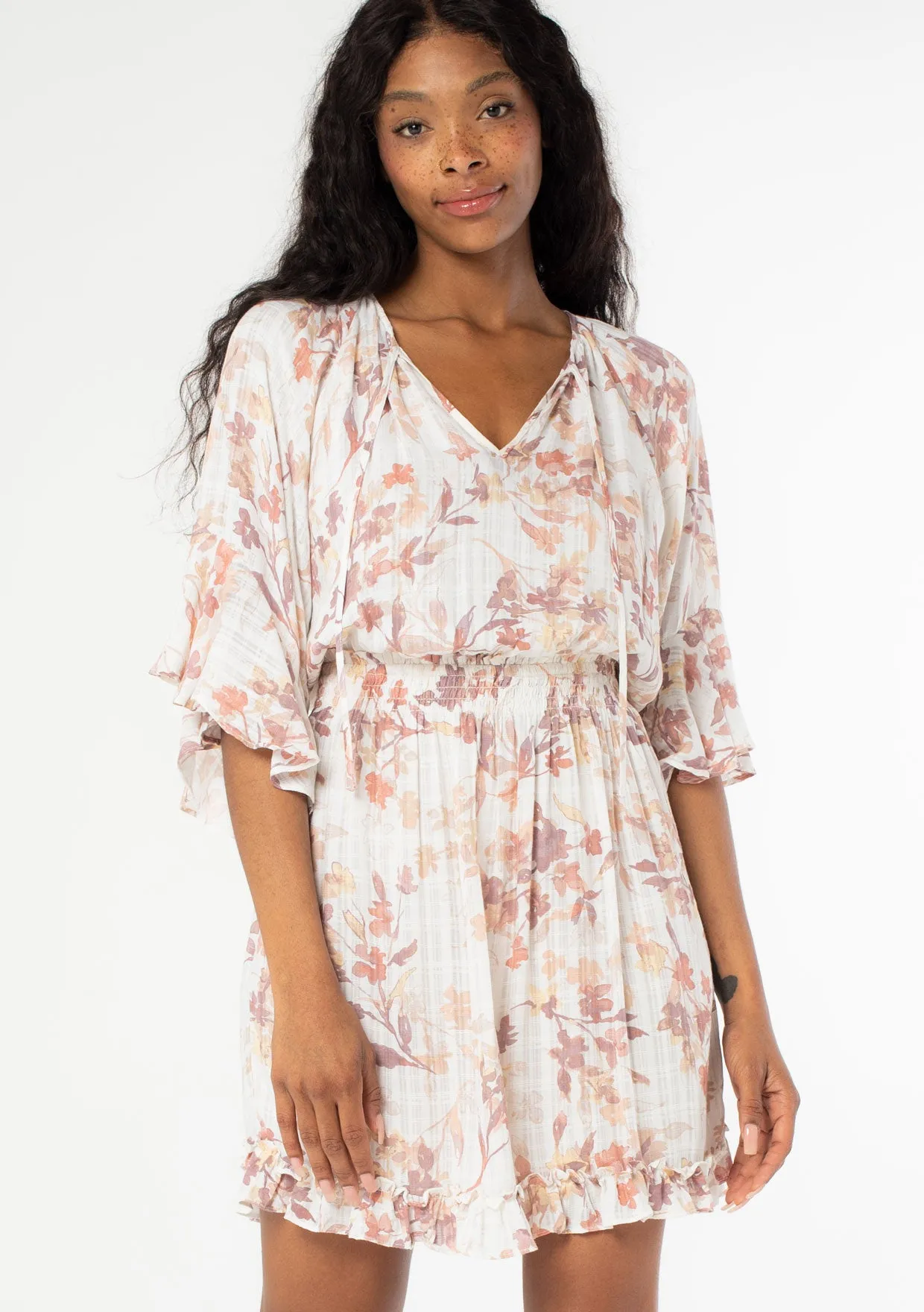 Hello Lover Floral Mini Dress