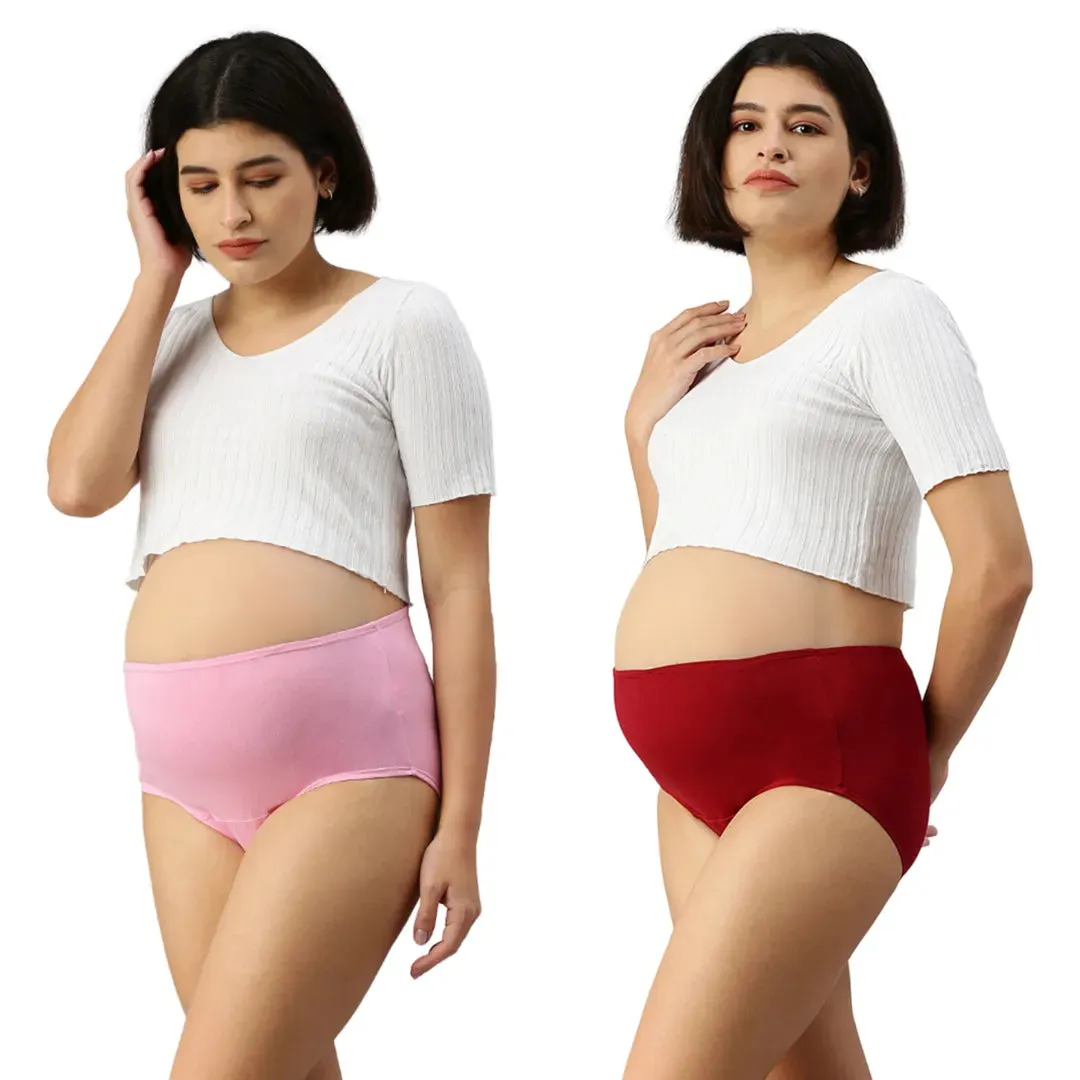Hygiene-Enhanced Maternity Panty | Kills 99% of Bacteria | 2-Pack