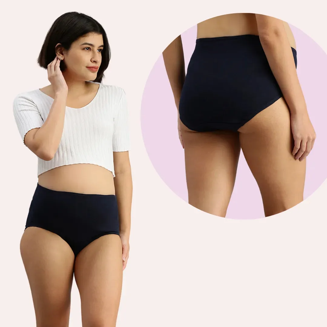 Hygiene-Enhanced Maternity Panty | Kills 99% of Bacteria | 2-Pack