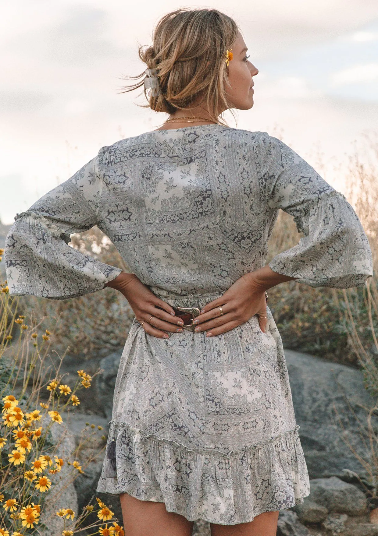 In The Details Paisley Mini Dress