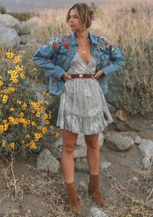 In The Details Paisley Mini Dress