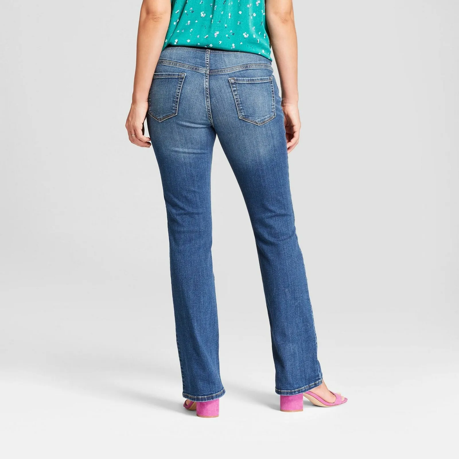 Isabel Maternity by Ingrid & Isabel Crossover Panel Bootcut Jeans