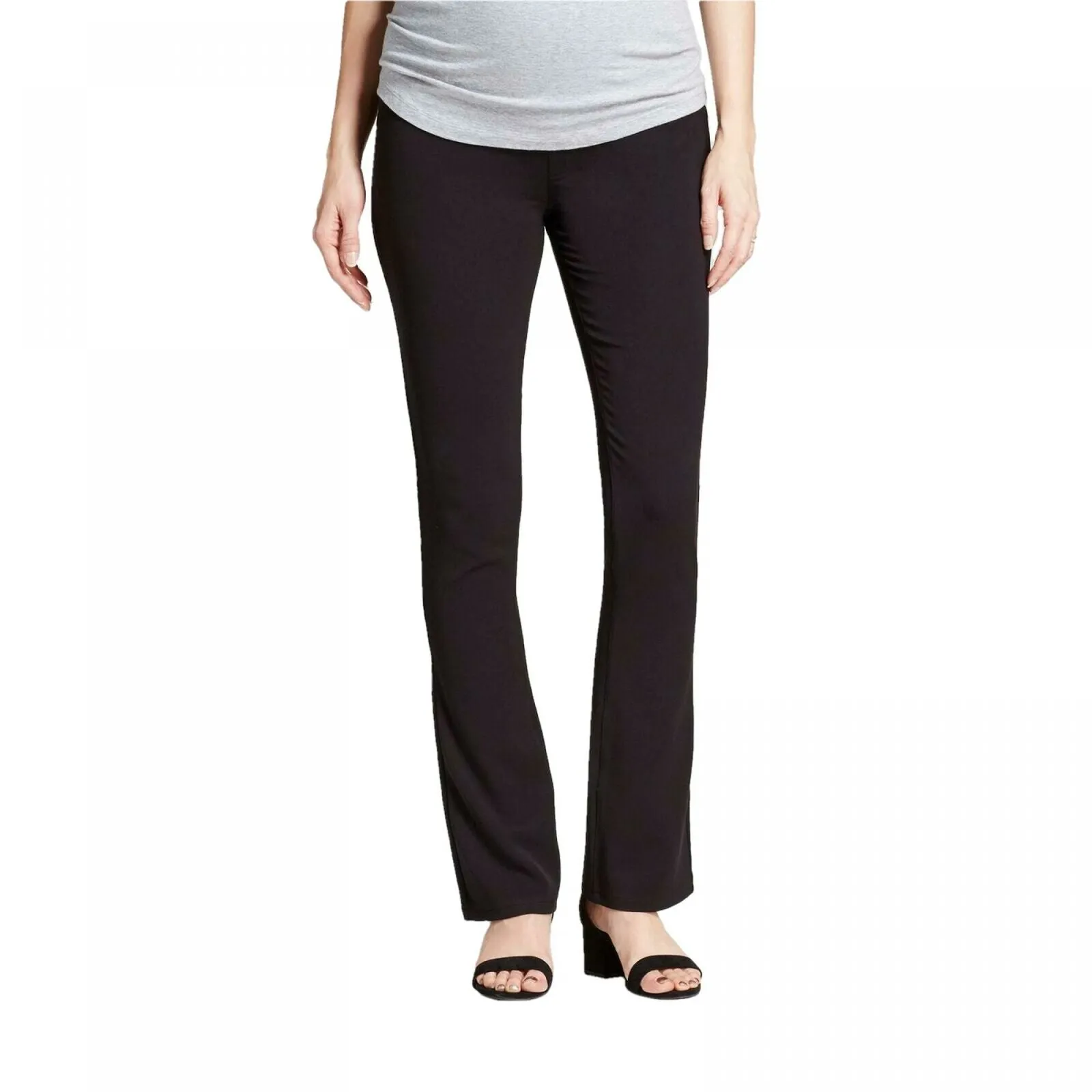Isabel Maternity by Ingrid & Isabel Crossover Panel Bootcut Trousers