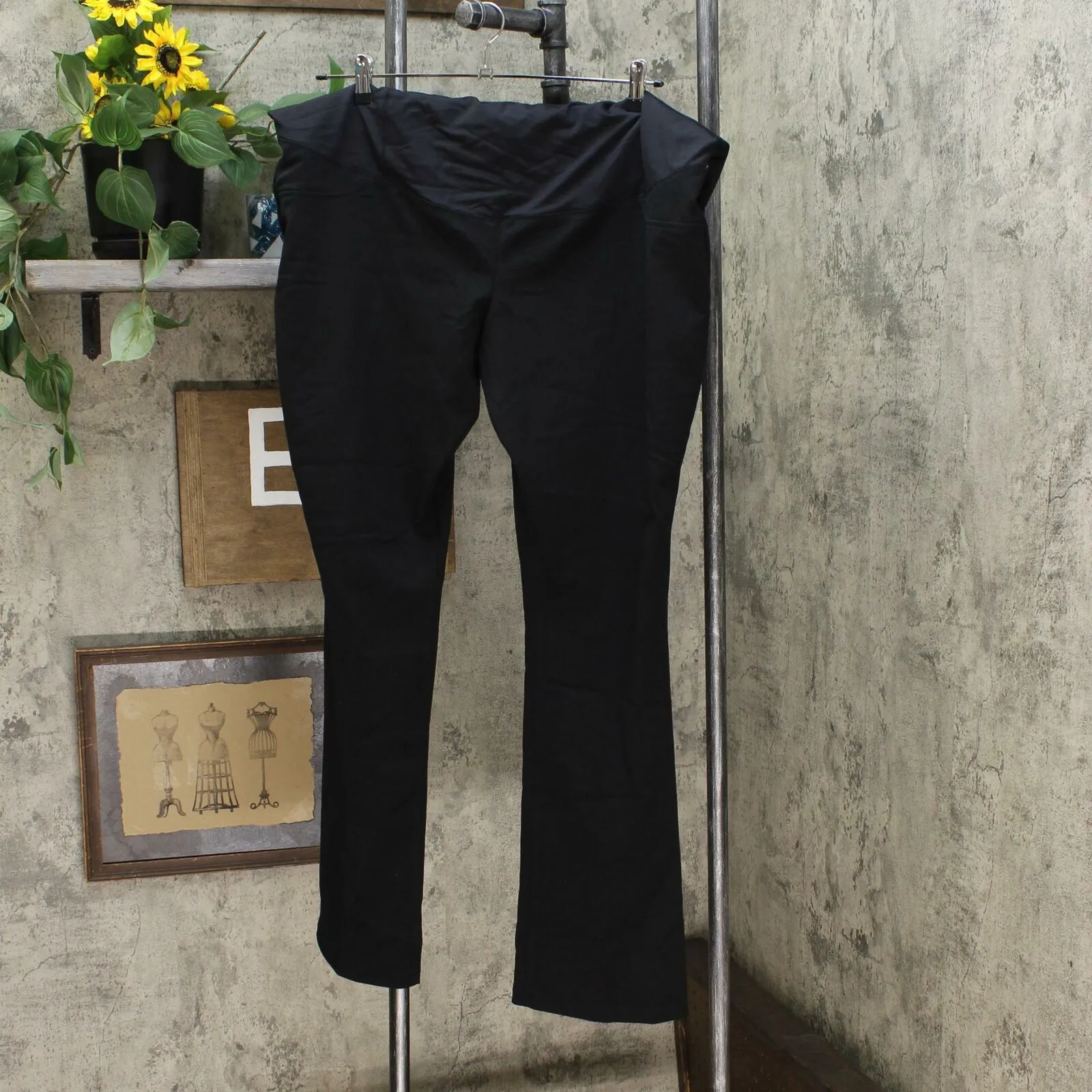 Isabel Maternity by Ingrid & Isabel Crossover Panel Bootcut Trousers
