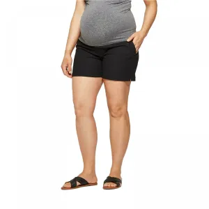 Isabel Maternity by Ingrid & Isabel Pull-On Adjustable Band Twill Shorts