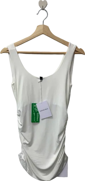 Isabella Oliver White The Maternity Tank with Lenzing ECOVERO Viscose Size 1 UK 8