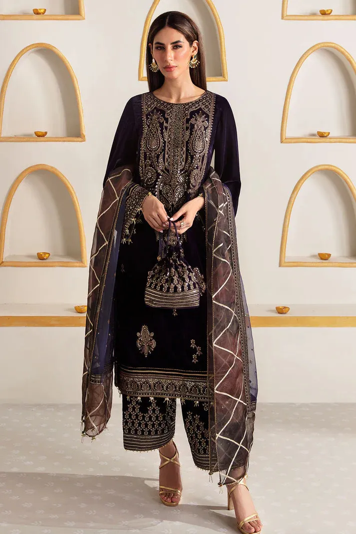 Jazmin Purple Formal Collection Velvet Replica VF-2004