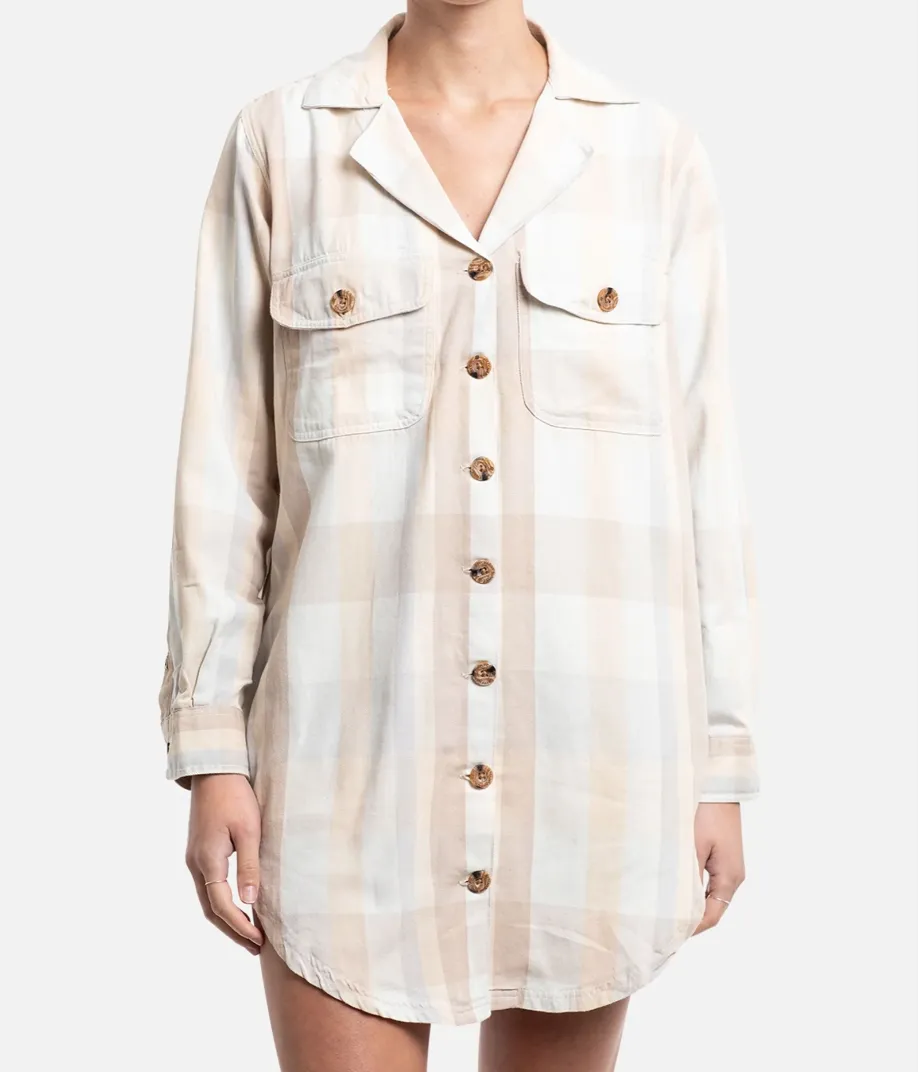 JETTY BONITA FLANNEL DRESS - SND