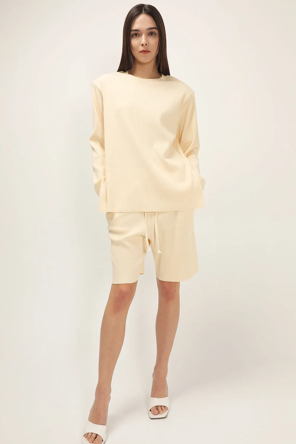 Journi Ribbed Lounge Shorts