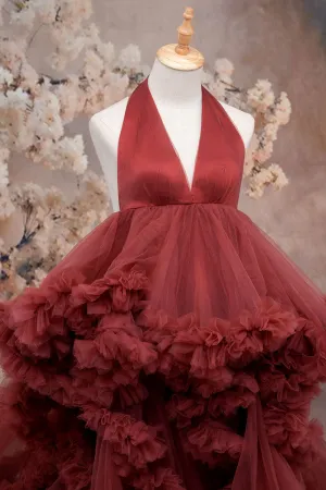 Kate Halter Neck Maternity Dress Photoshoot Dress