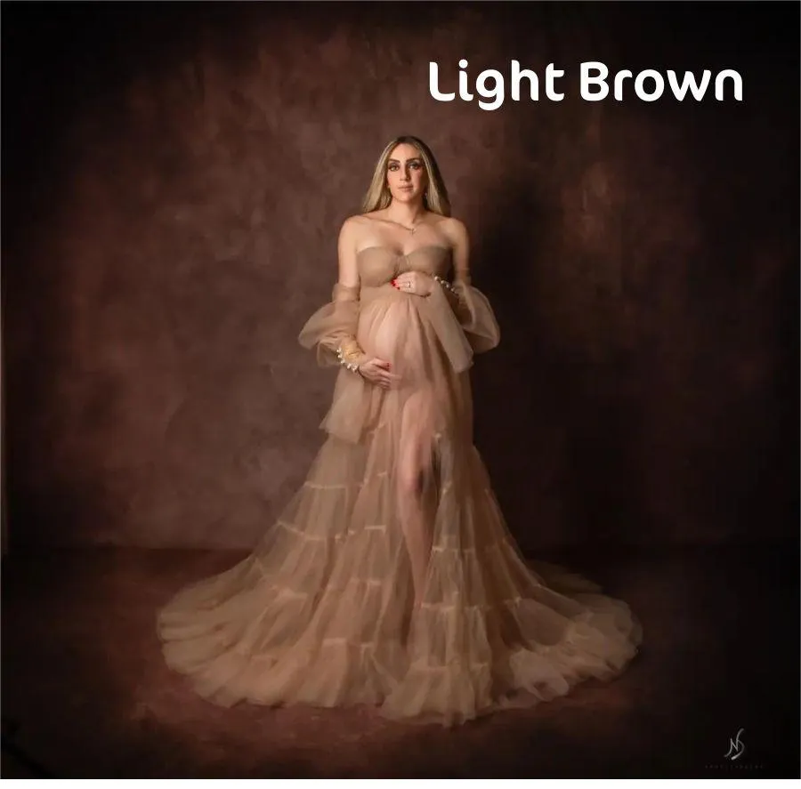 Kate Sexy Tulle Maternity Photoshoot Dress