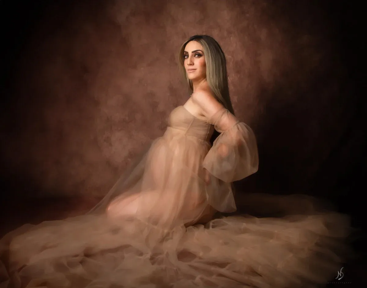 Kate Sexy Tulle Maternity Photoshoot Dress