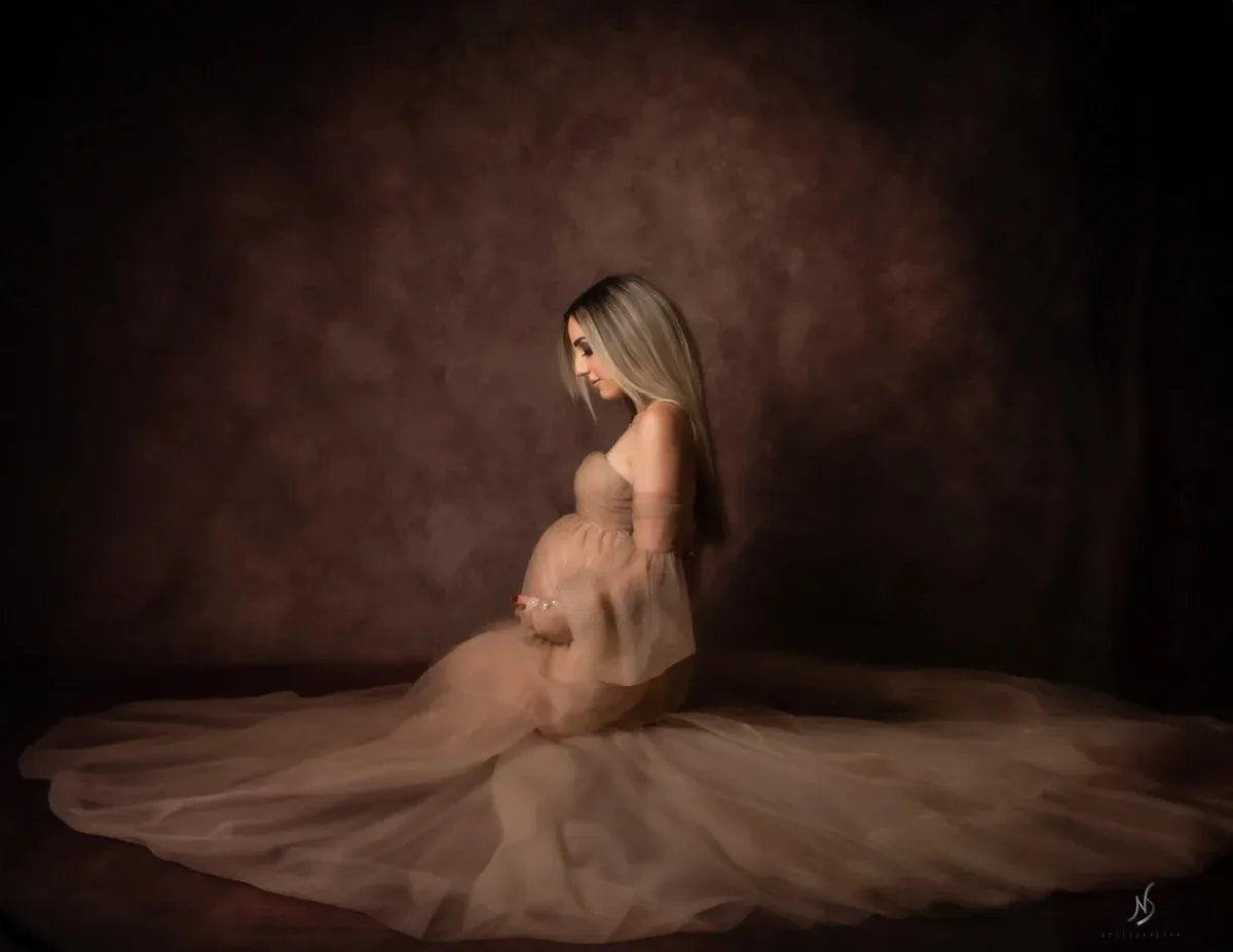 Kate Sexy Tulle Maternity Photoshoot Dress