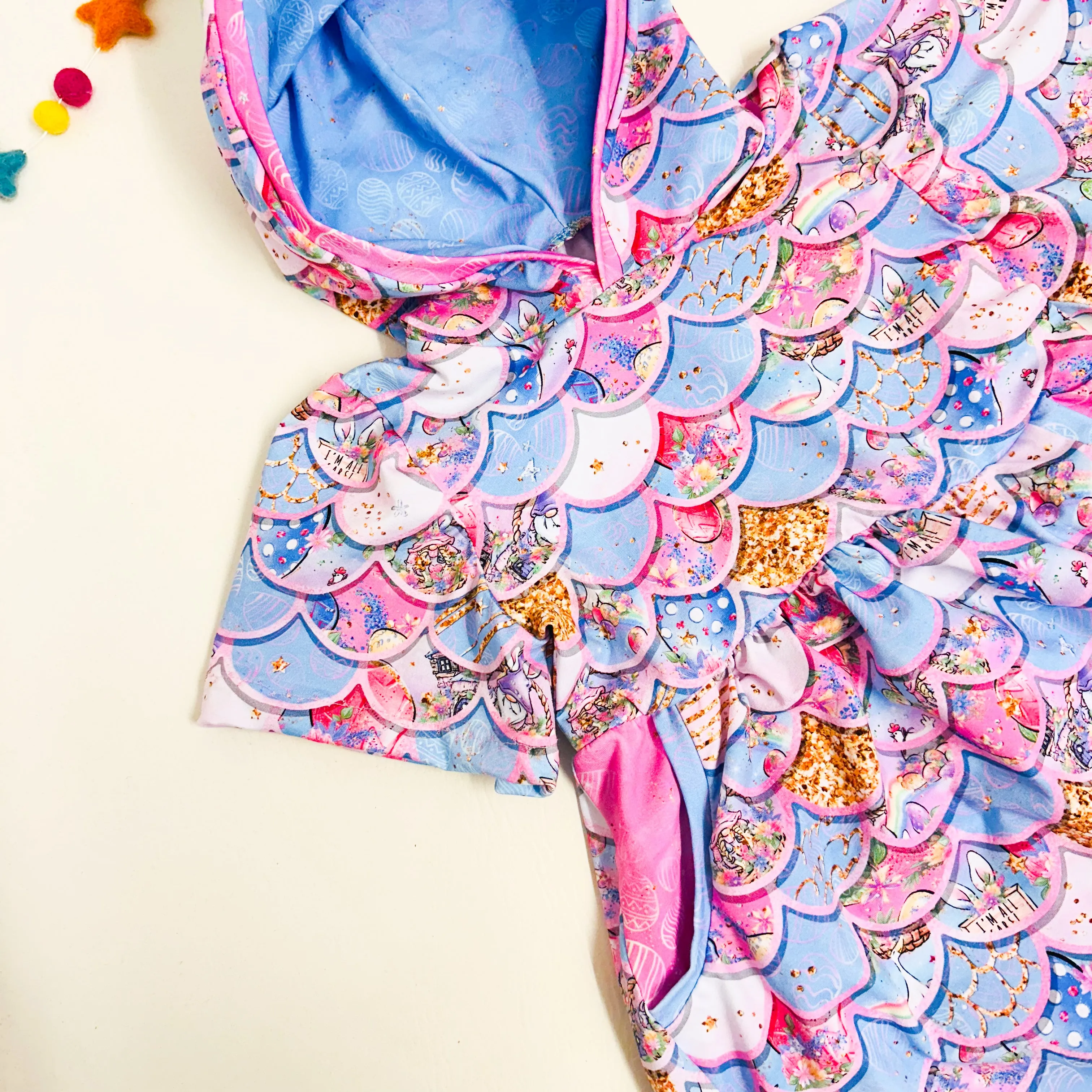 Kids Hooded Pocket Dress