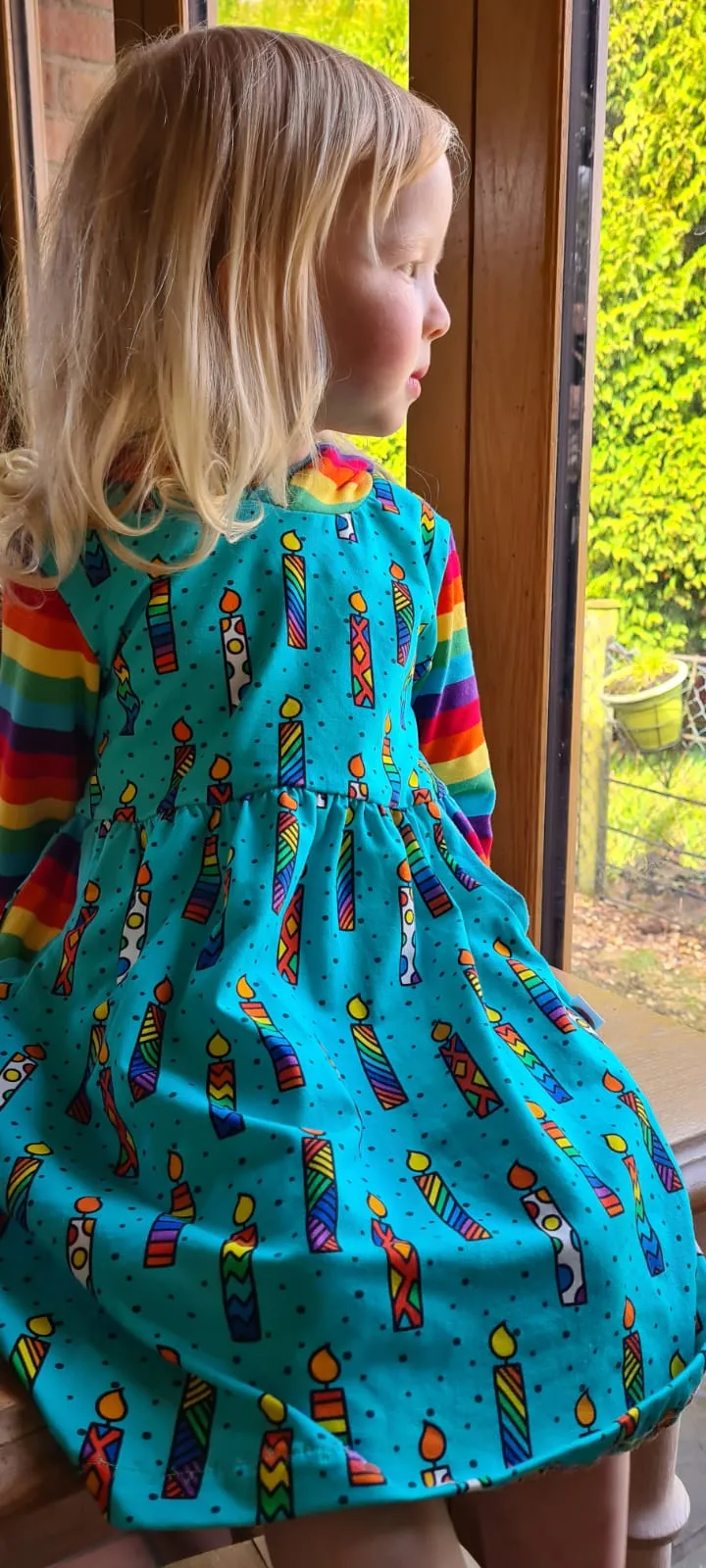 Kids Hooded Pocket Dress