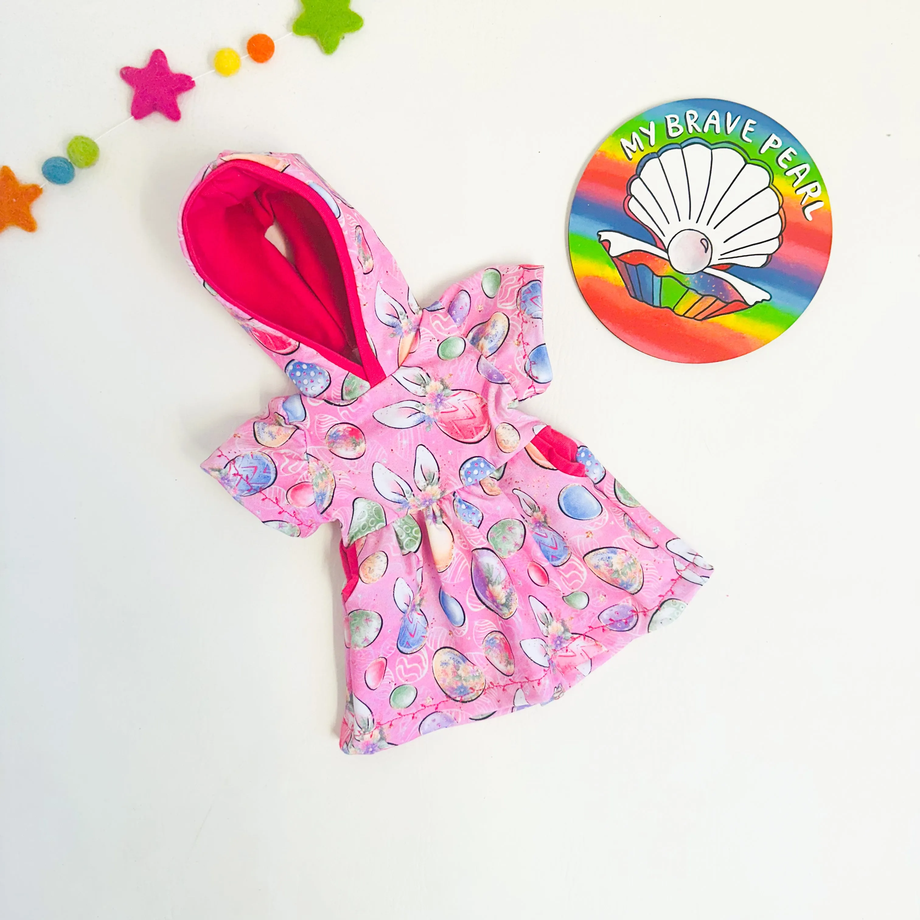 Kids Hooded Pocket Dress