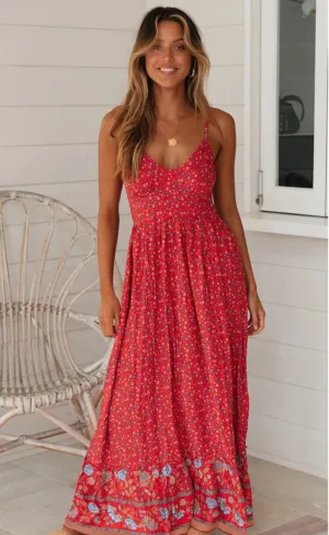 Kimberly® | Bohemian Dress With Straps