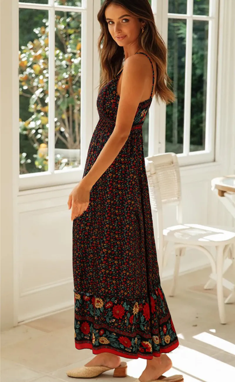 Kimberly® | Bohemian Dress With Straps