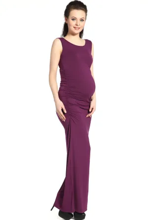 Kimi   Kai Maternity "Charlotte" Tank Column Maxi Dress