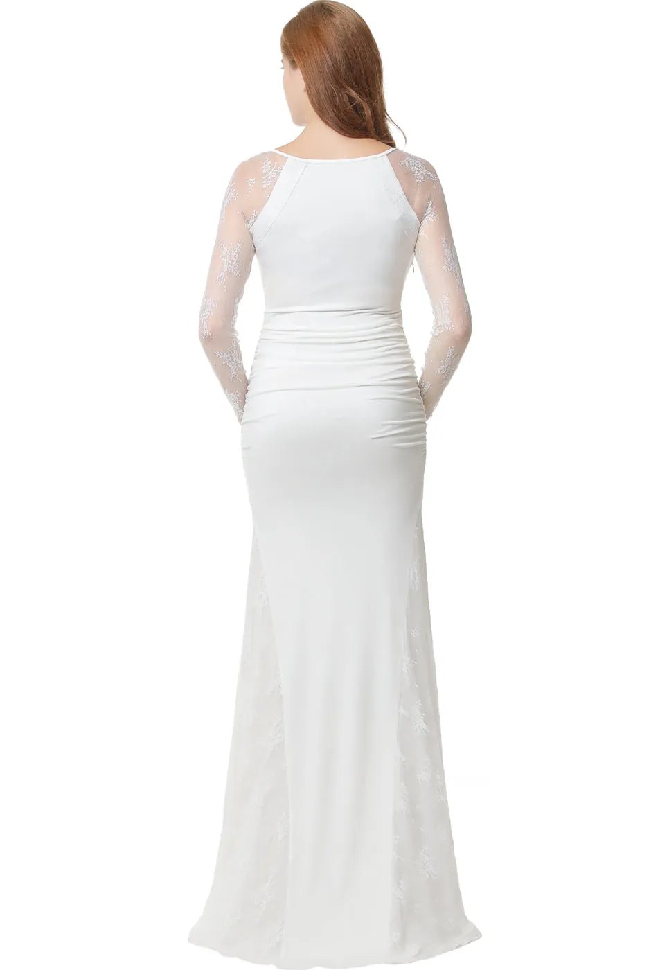 Kimi   Kai Maternity "Mae" Mermaid Maxi Dress