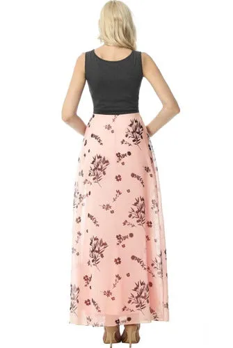 Kimi   Kai Maternity "Miho" Floral Print Maxi Dress