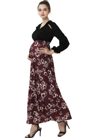 Kimi   Kai Maternity "Sawyer" Maxi Dress