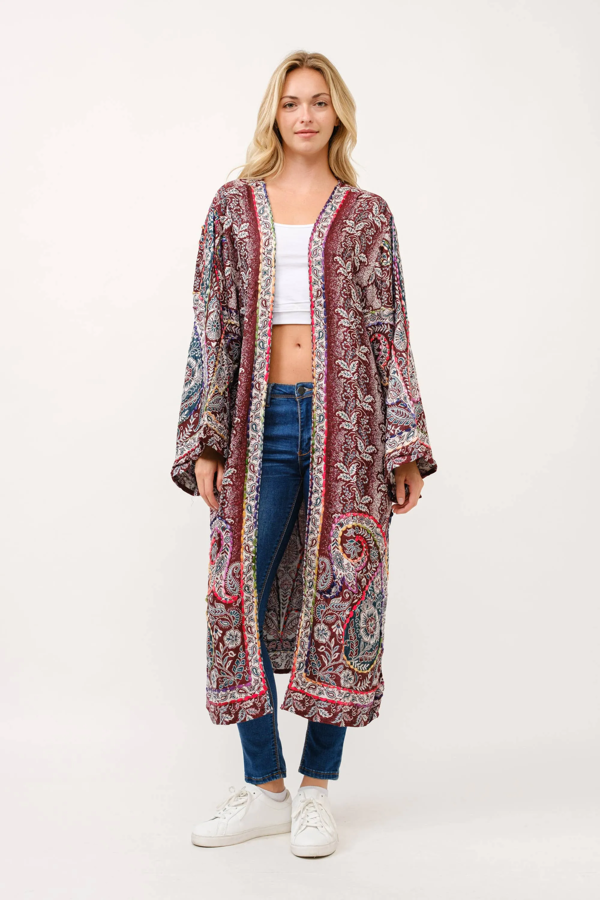 Kimono | Sangria Paisley