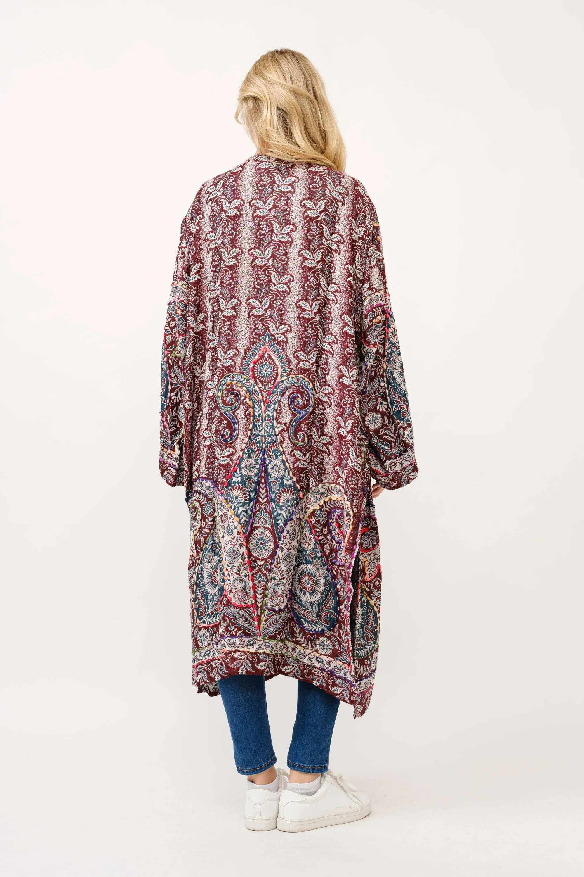 Kimono | Sangria Paisley