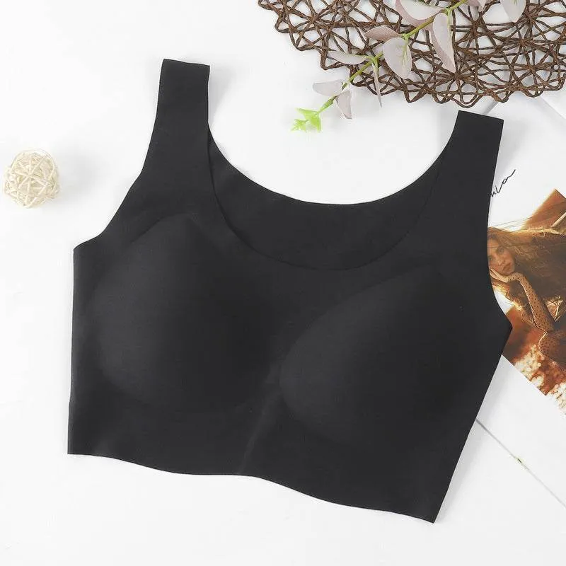 Ladies Push Up Vest Maternity Latex Bra