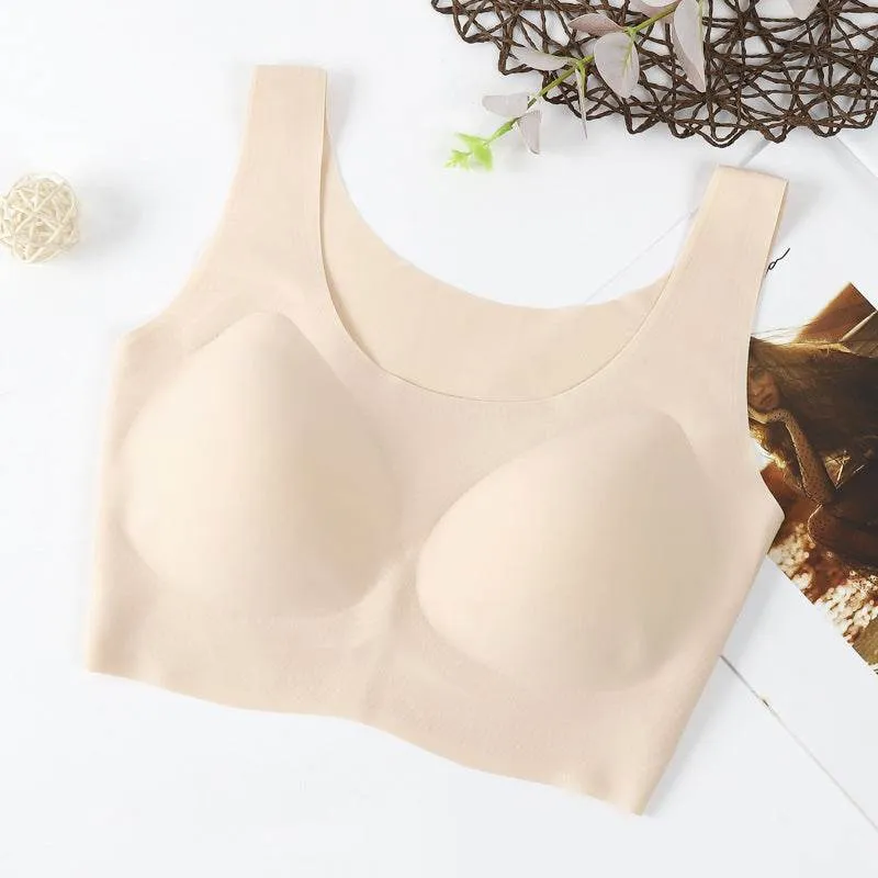 Ladies Push Up Vest Maternity Latex Bra
