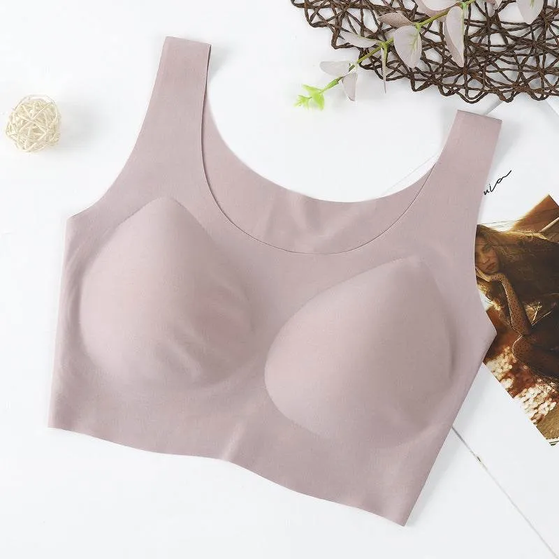 Ladies Push Up Vest Maternity Latex Bra