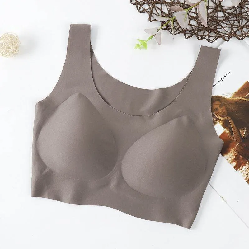 Ladies Push Up Vest Maternity Latex Bra