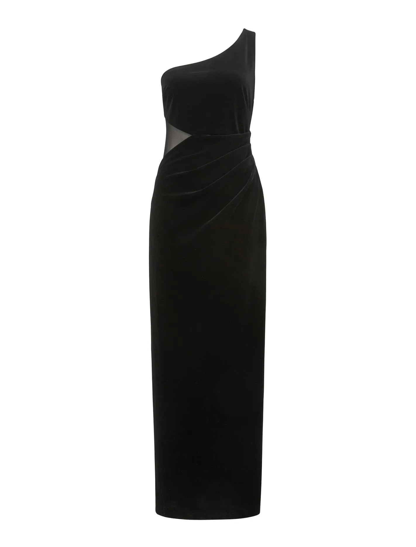 Lainey Velvet One Shoulder Dress