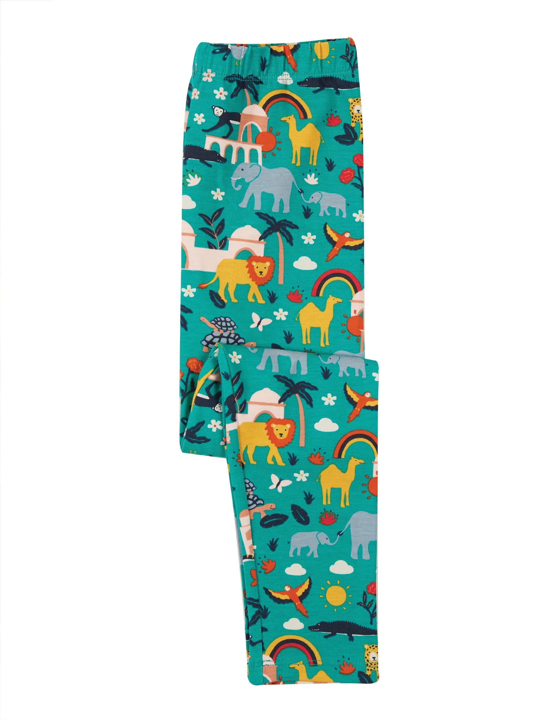 Libby Printed Leggings - Jewel India